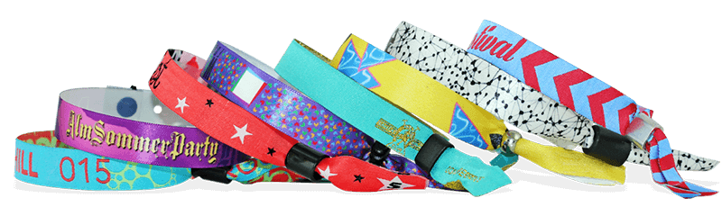 Pulseiras de tecido