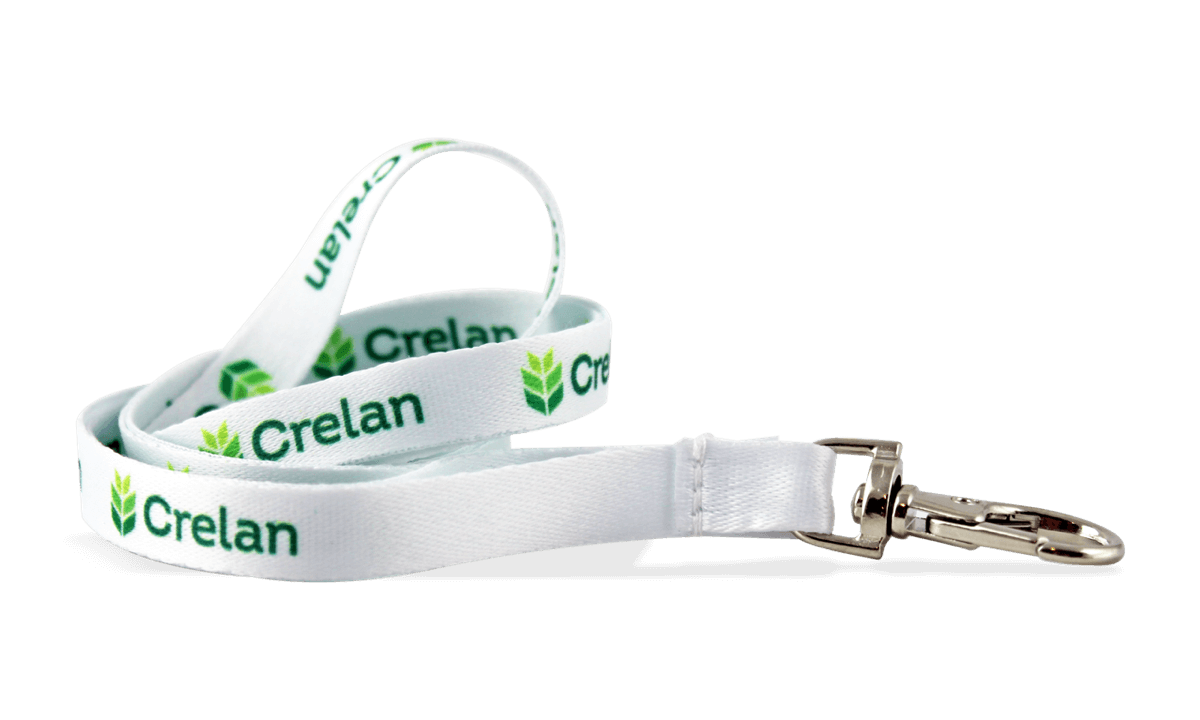 Lanyards de cetim personalizados 10mm - Impressão a cores (Full-Colour)