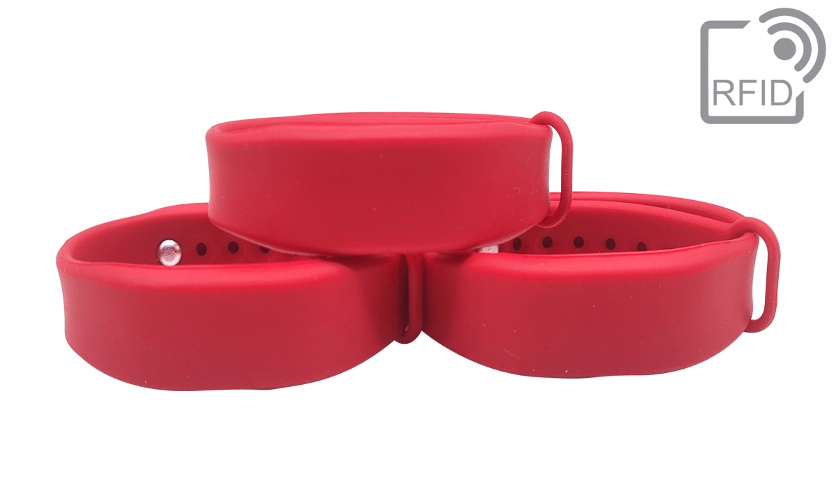 Pulseiras RFID de silicone Silicone Slim Watch