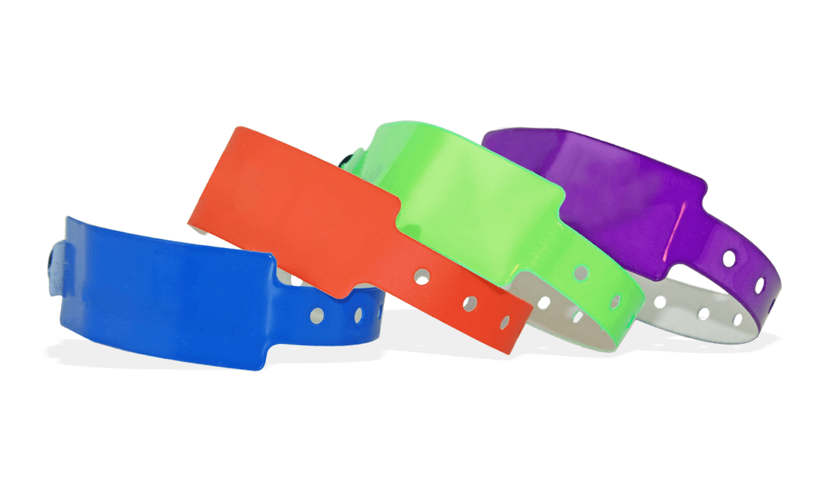 Pulseiras de vinil largas (25 mm)