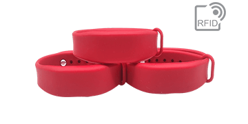 Pulseiras RFID de silicone Silicone Slim Watch